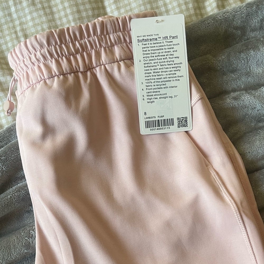 NWTG PINK SOFTSTREME HR PANT SIZE 8